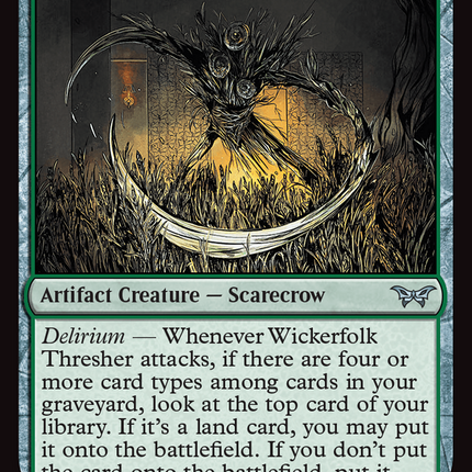 Wickerfolk Thresher [Duskmourn: House of Horror]
