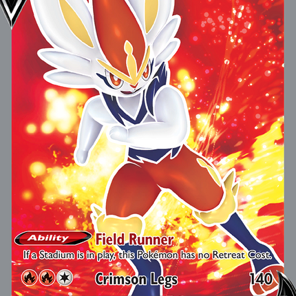 Cinderace V (178/192) [Sword & Shield: Rebel Clash]