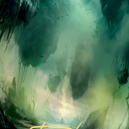 Swamp 1 Art Card (Gold-Stamped Signature) [Zendikar Rising Art Series]