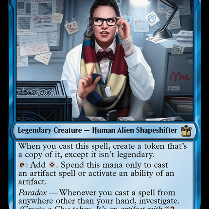 Osgood, Operation Double (Surge Foil) [Doctor Who]