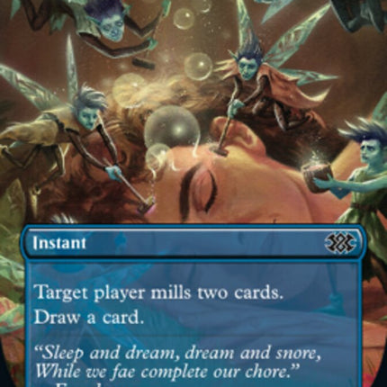 Thought Scour (Borderless Alternate Art) [Double Masters 2022]