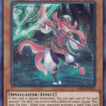 Wiz, Sage Fur Hire [DASA-EN022] Secret Rare