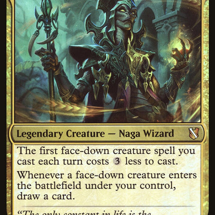 Kadena, Slinking Sorcerer (Oversized) [Commander 2019 Oversized]