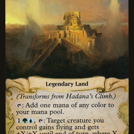 Hadana's Climb // Winged Temple of Orazca [Rivals of Ixalan]