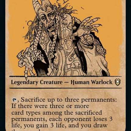 Baba Lysaga, Night Witch (Showcase) [Commander Legends: Battle for Baldur's Gate]