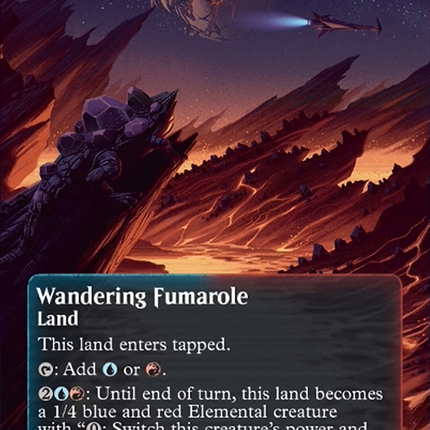 Wandering Fumarole (0090) (Borderless) [Edge of Eternities: Stellar Sights]