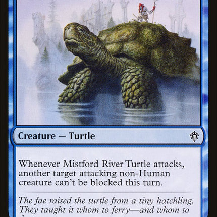 Mistford River Turtle [Throne of Eldraine]