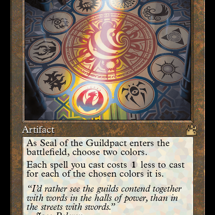 Seal of the Guildpact (Retro Frame) [Ravnica Remastered]