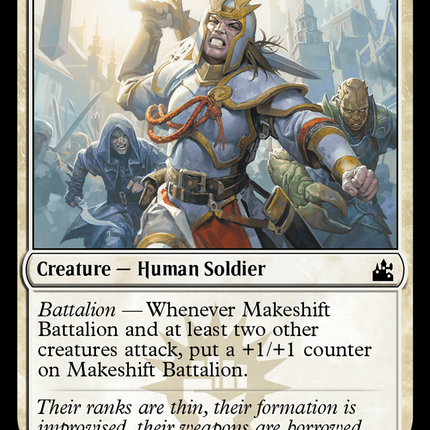 Makeshift Battalion [Ravnica Remastered]