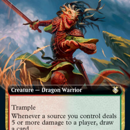 Dragonborn Champion (Extended Art) [Dungeons & Dragons: Adventures in the Forgotten Realms Commander]