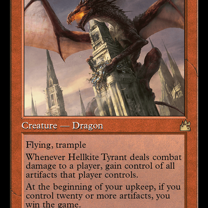 Hellkite Tyrant (Retro Frame) [Ravnica Remastered]