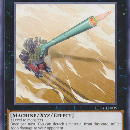 Superdreadnought Rail Cannon Gustav Max [LED4-EN039] Rare