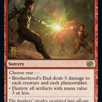 Brotherhood's End [The Brothers' War Prerelease Promos]