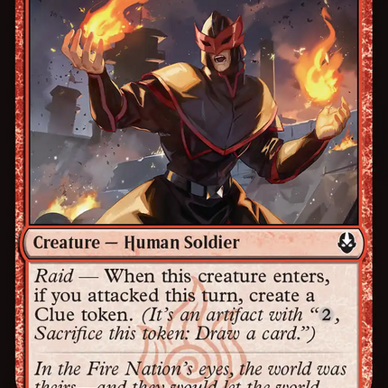 Fire Nation Raider [Avatar: The Last Airbender]