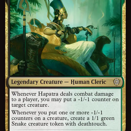 Hapatra, Vizier of Poisons [Lorwyn Eclipsed Commander]