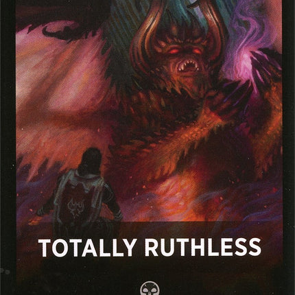 Totally Ruthless Theme Card [Dominaria United Tokens]