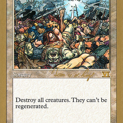 Wrath of God (Tom van de Logt) [World Championship Decks 2000]