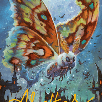 Luminous Broodmoth Art Card (Gold-Stamped Signature) [Bloomburrow Art Series]