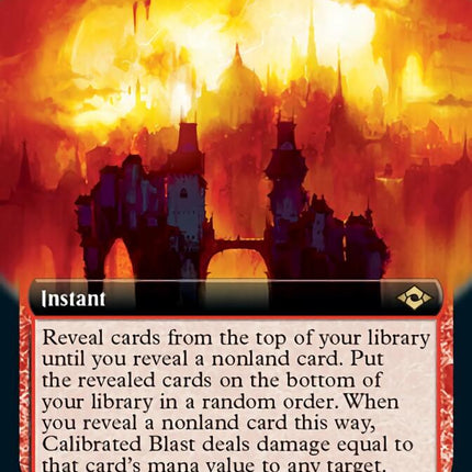 Calibrated Blast (Extended Art) [Modern Horizons 2]