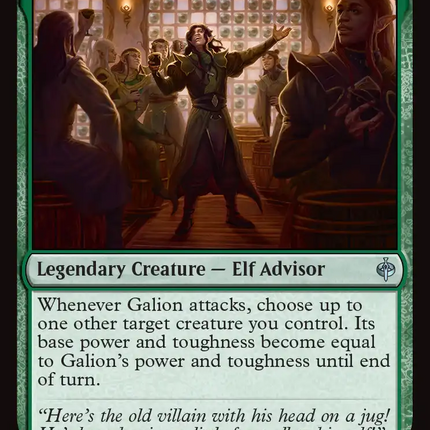 Galion, Elvenking's Butler [The Hobbit]
