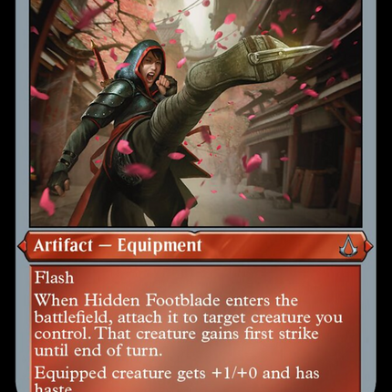 Hidden Footblade (Foil Etched) [Assassin's Creed]