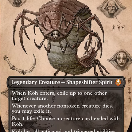 Koh, the Face Stealer (Borderless) [Avatar: The Last Airbender]