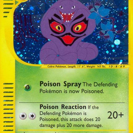 Arbok (3/165) [Expedition: Base Set]