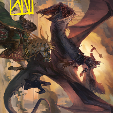 Witch-king, Bringer of Ruin Art Card (Gold-Stamped Signature) [The Lord of the Rings: Tales of Middle-earth Art Series]