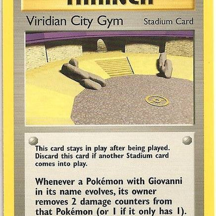 Viridian City Gym (123/132) [Gym Challenge Unlimited]