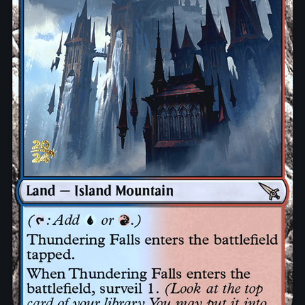 Thundering Falls [Murders at Karlov Manor Prerelease Promos]