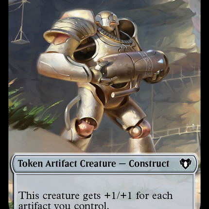 Construct Token (41) [Commander Masters Tokens]