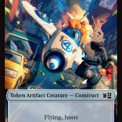 Ox (007) // Construct (014) Double-Sided Token [Marvel Super Heroes Commander Tokens]
