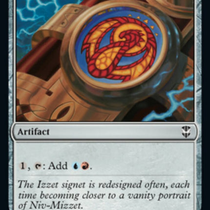 Izzet Signet [Streets of New Capenna Commander]