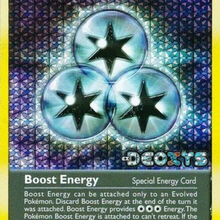 Boost Energy (93/107) (Stamped) [EX: Deoxys]