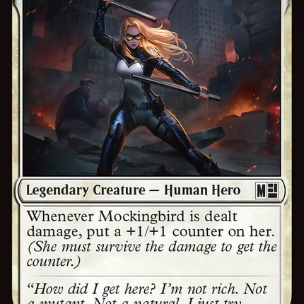 Mockingbird, Bobbi Morse (0842) [Marvel Super Heroes Commander]