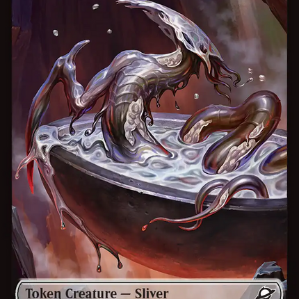 Robot // Sliver Double-Sided Token [Edge of Eternities Tokens]