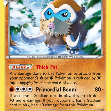 Mamoswine (82/162) [XY: BREAKthrough]