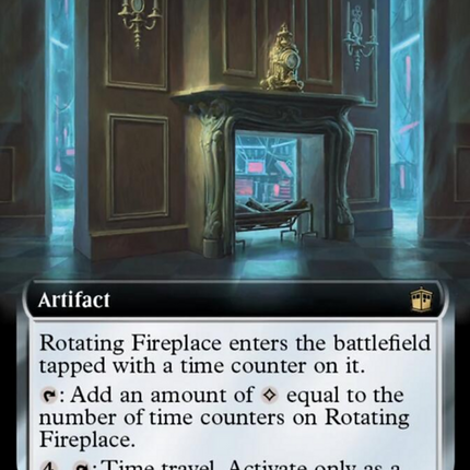 Rotating Fireplace (Extended Art) (Surge Foil) [Doctor Who]