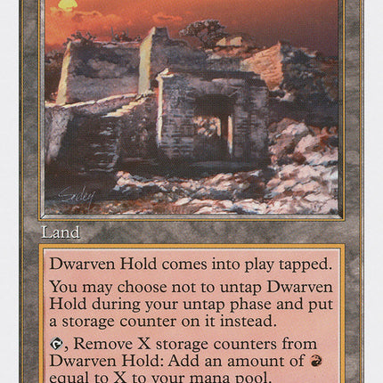 Dwarven Hold [Fifth Edition]