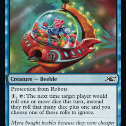 Bamboozling Beeble (Galaxy Foil) [Unfinity]