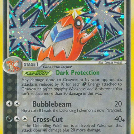 Crawdaunt (6/107) [EX: Deoxys]