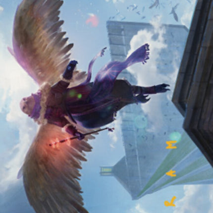 Balmor, Battlemage Captain Art Card 1 (Gold-Stamped Signature) [Dominaria United Art Series]