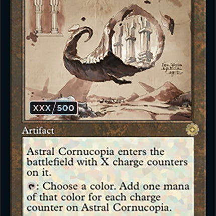 Astral Cornucopia (Retro Schematic) (Serialized) [The Brothers' War Retro Artifacts]