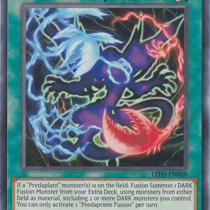 Predaprime Fusion [LED5-EN048] Rare
