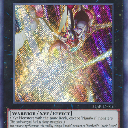 Number F0: Utopic Future Slash [BLAR-EN046] Secret Rare