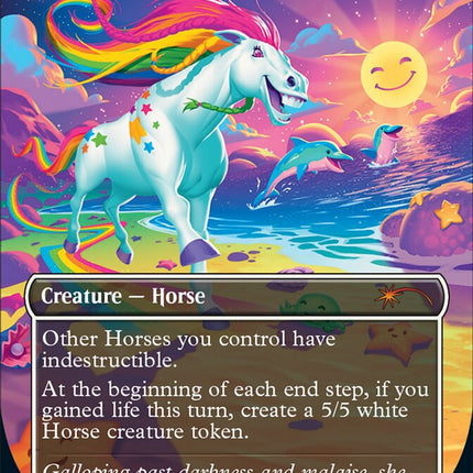 Crested Sunmare (Borderless) [Secret Lair Drop Series]