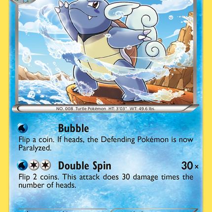 Wartortle (15/101) [Black & White: Plasma Blast]