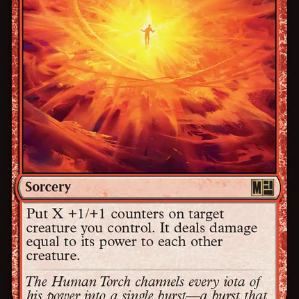 Nova Flame (Surge Foil) [Marvel Super Heroes Commander]