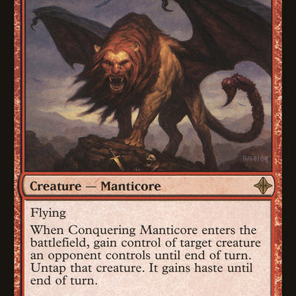 Conquering Manticore [Rise of the Eldrazi]