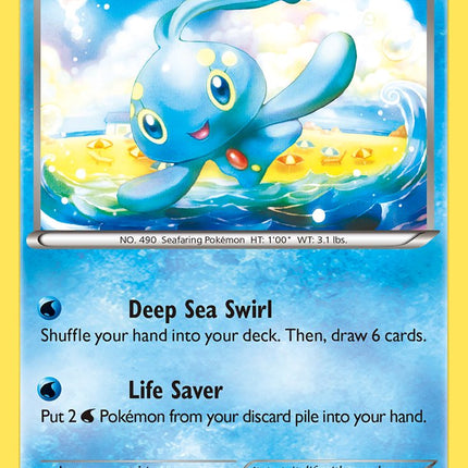 Manaphy (56/160) (Battle Arena Deck Exclusive) (Theme Deck Exclusive) [XY: Primal Clash]